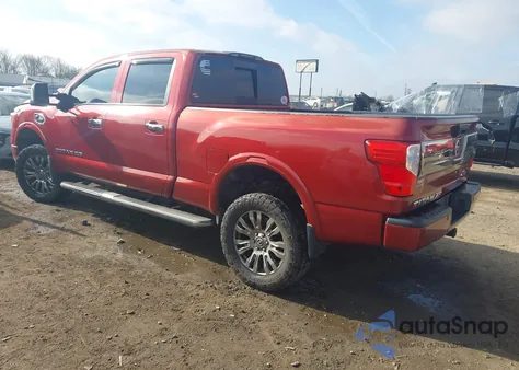 2016 Nissan Titan Xd Platinum Reserve Diesel z USA, uszkodzony, nr VIN 1N6BA1F22GN506069